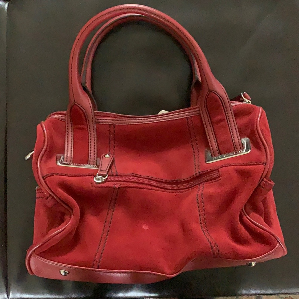 Tignanello small satchel purse. Red